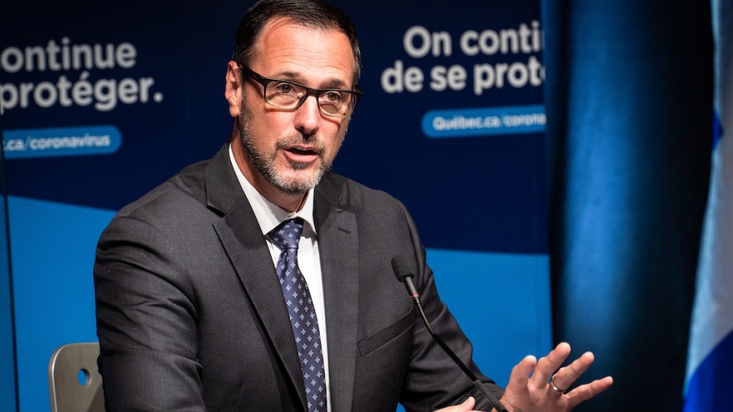 Le ministre de l'Éducation, Jean-François Roberge.