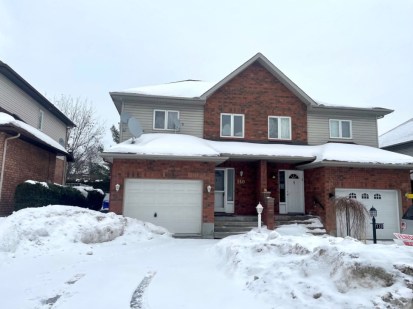 L'extérieur de la maison à Hull, près de Gatineau.