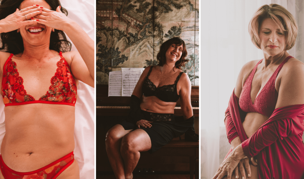 Trois québécoises de plus de 50 ans s'affirment haut et fort dans la séance photo du magazine Les Radieuses.