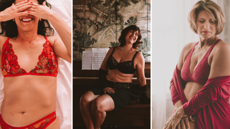 Trois québécoises de plus de 50 ans s'affirment haut et fort dans la séance photo du magazine Les Radieuses.