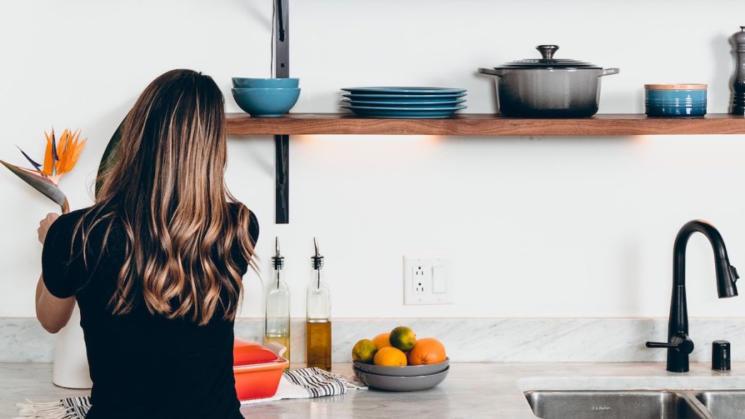 Une cuisine rénovée