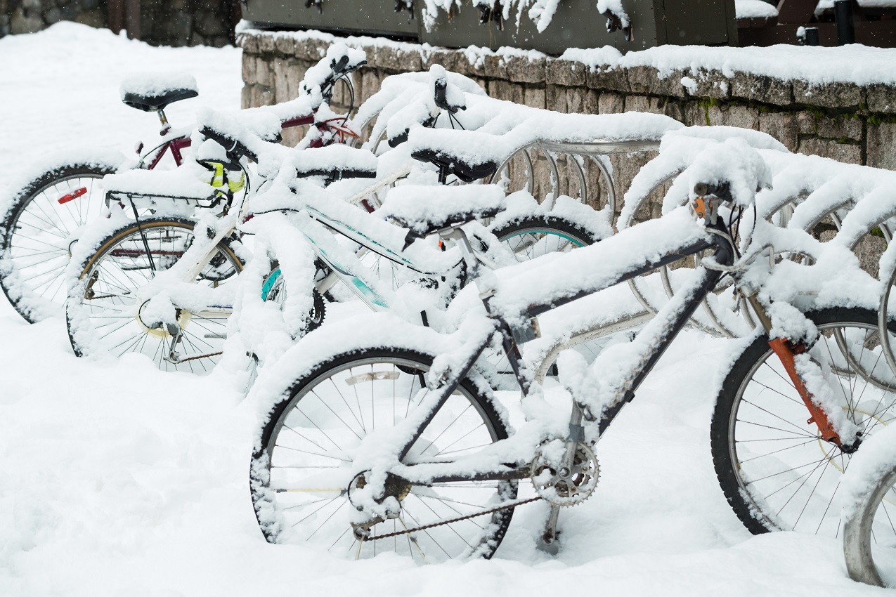Les pistes cyclables n'ont pas été déneigées cette année à Pointe-Claire.