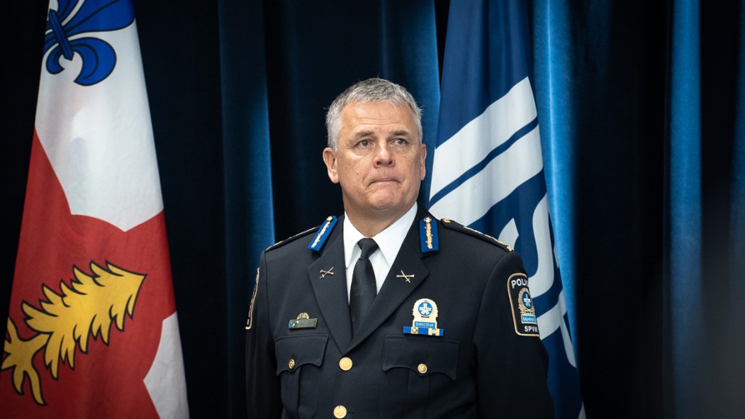 Sylvain Caron, ancien chef du SPVM.