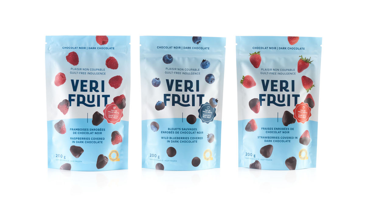 VeriFruit : De délicieuses collations fruitées et chocolatées de chez nous.