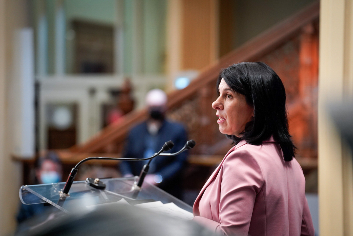 La mairesse de Montréal, Valérie Plante - 14 mars 2022