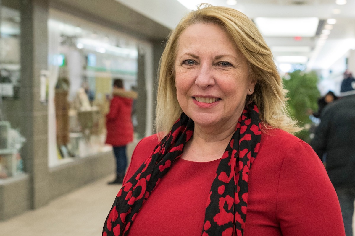 Christine St-Pierre, députée de la circonscription de L'Acadie