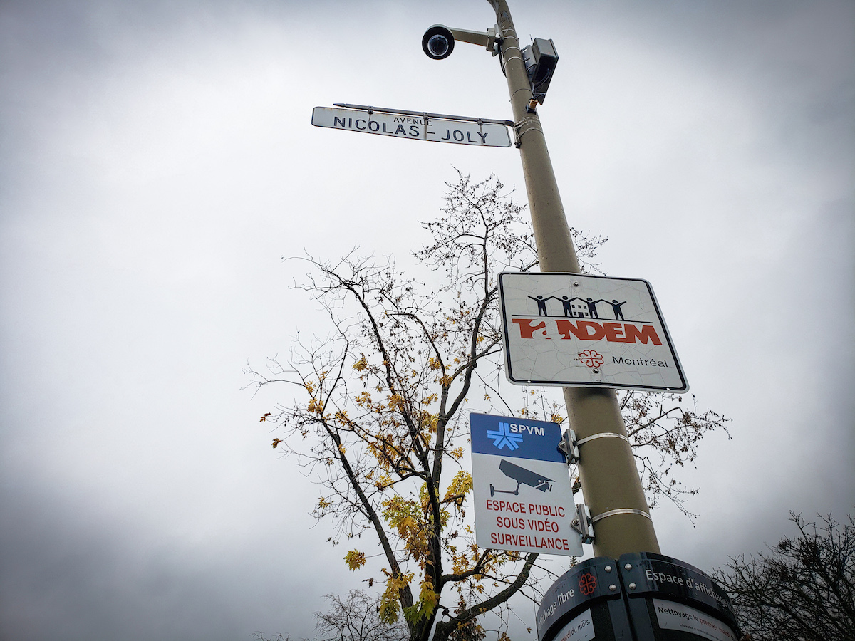 caméra surveillance RDP SPVM