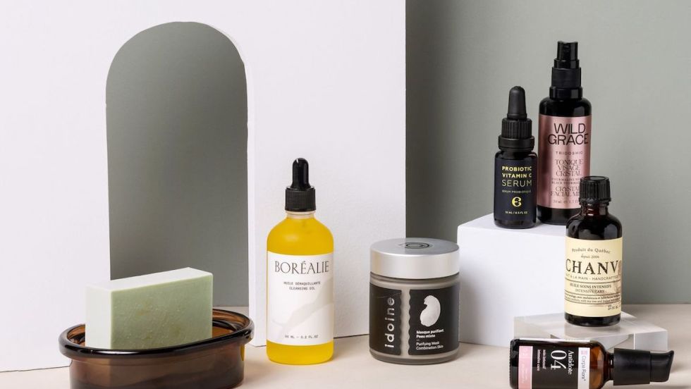 Une sélection de soins de la peau locaux qu'on peut acheter sur la boutique en ligne Jusqu'à minuit.