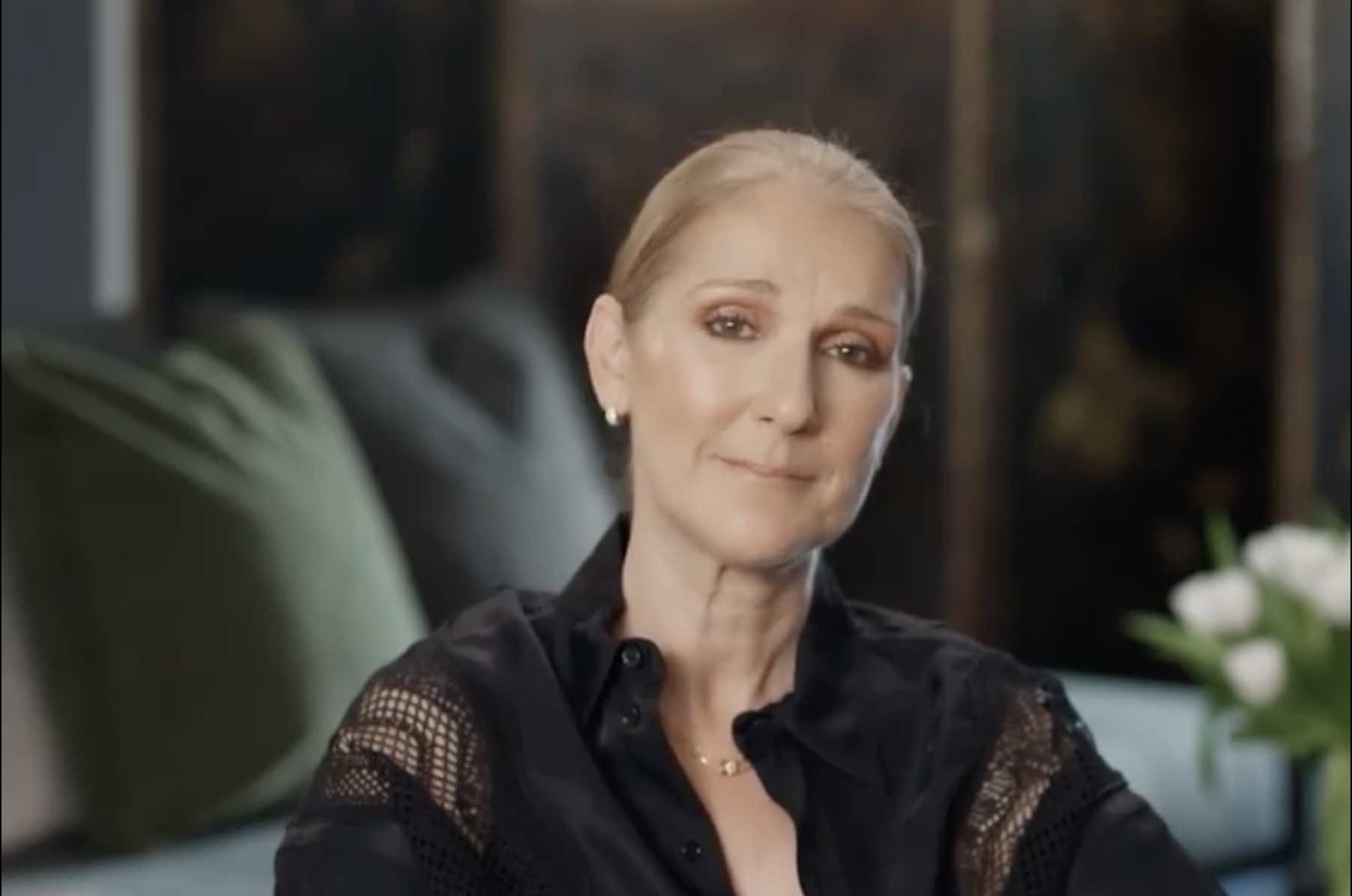 Céline Dion dans une vidéo sur Instagram