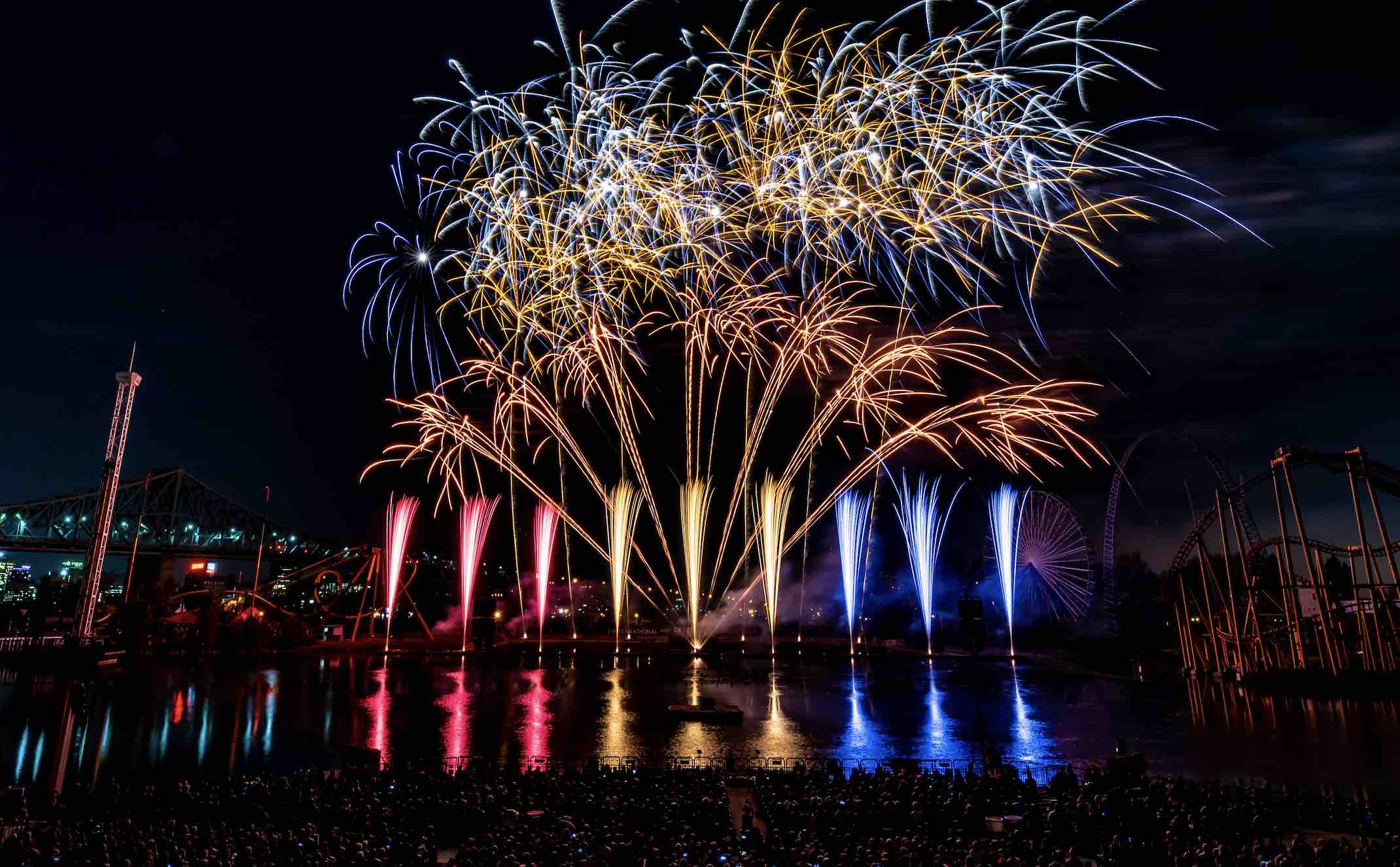 La 36e édition de l'International des Feux Loto-Québec (IFLQ), feux d'artifice