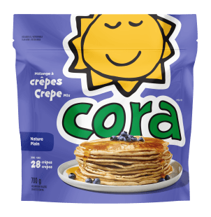 Le paquet de mélange à crêpes nature Cora.