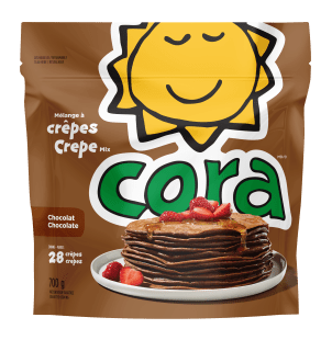 Le paquet de mélange à crêpes nature Cora.