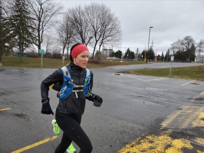 Sarah Bachand est infirmière depuis 18 ans, et coureuse aguerrie depuis 10 ans.