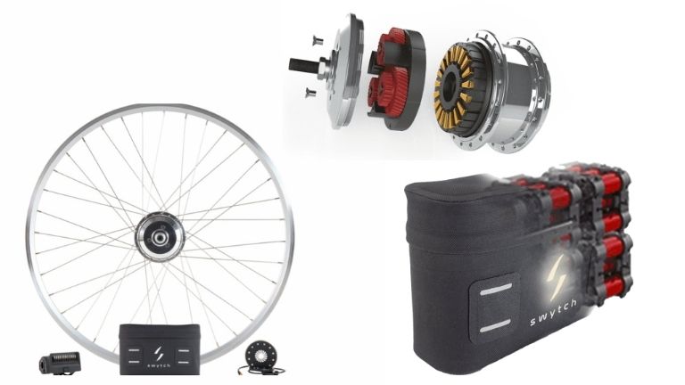 aperçu kit conversion vélo électrique universel