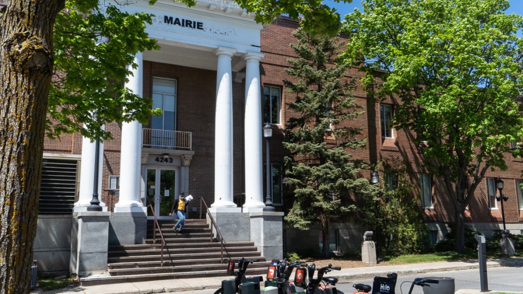 La mairie de Montréal-Nord.