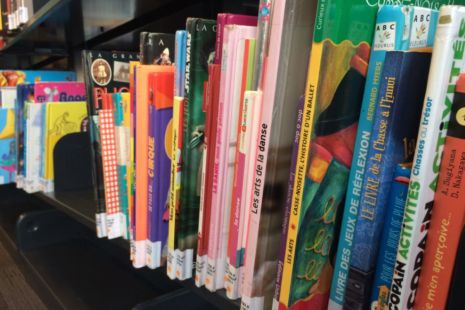 Vente de livre à Saint-Léonard.