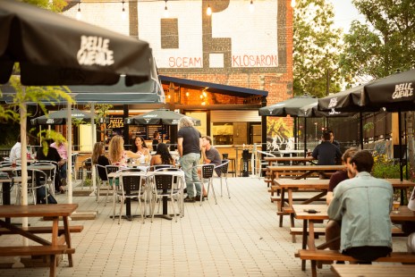 Terrasse Biergarten Belle Gueule