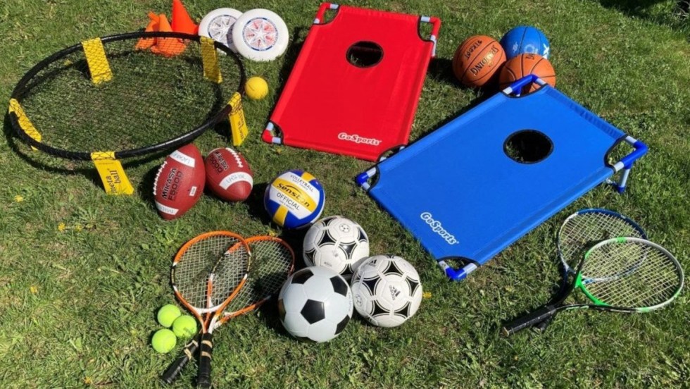 Des équipements sportifs divers.