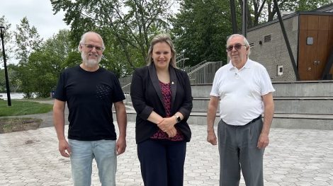 Sergio Gutierrez, Christine Black et Roger Trépanier.