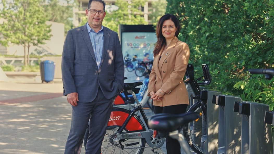 Trois nouvelles stations de Bixi pour les gares du train de banlieue exo.