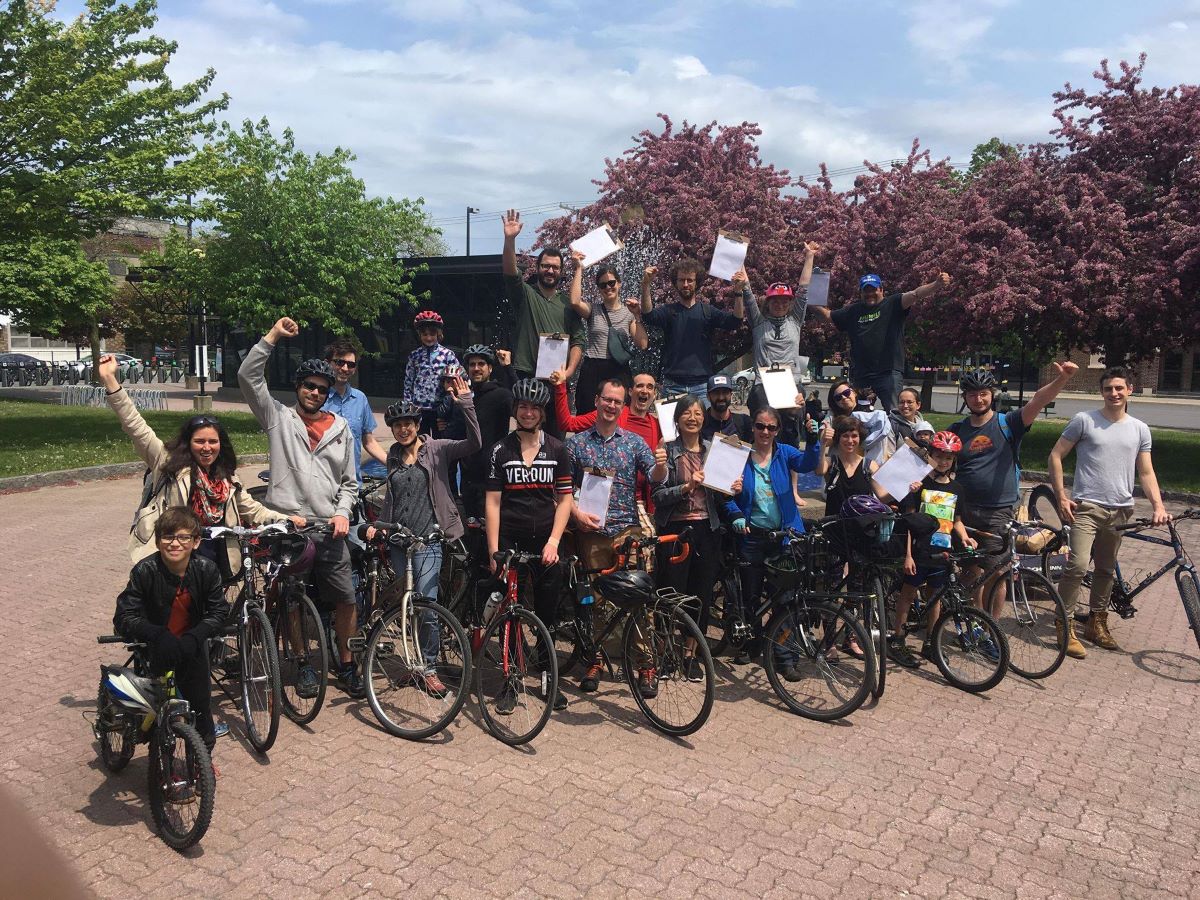 balade-manif à vélo