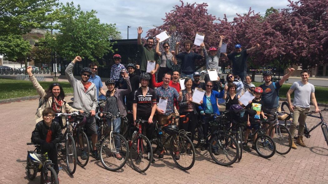 balade-manif à vélo