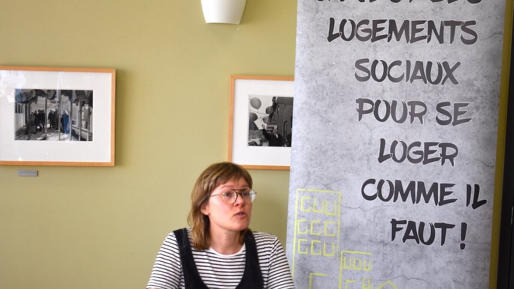 Véronique Laflamme, porte-parole du FRAPRU
