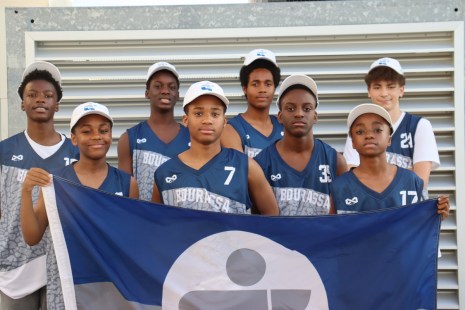 L'équipe de Basketball de Bourassa.