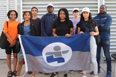 L'équipe d'athlétisme de Bourassa.