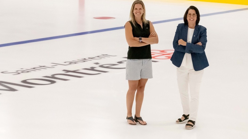 Kim St-Pierre et Danièle Sauvageau.