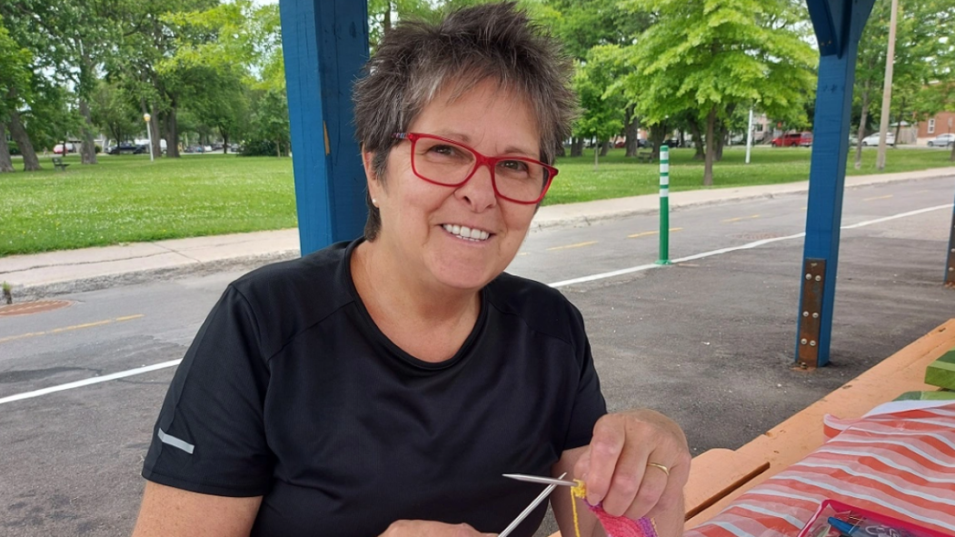 Sylvie habite Mercier depuis plus ou moins 25 ans.