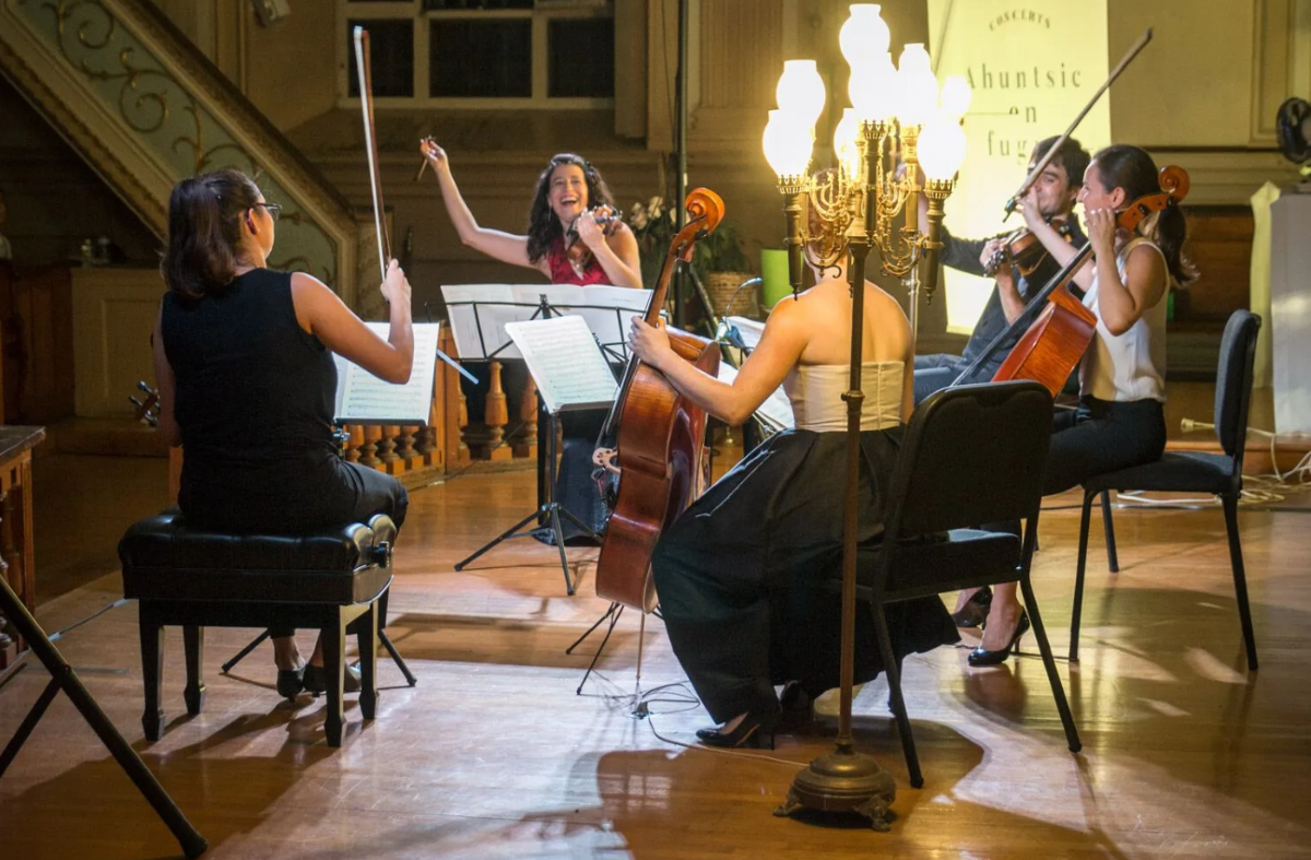 Un concert d'Ahuntsic en fugue.
