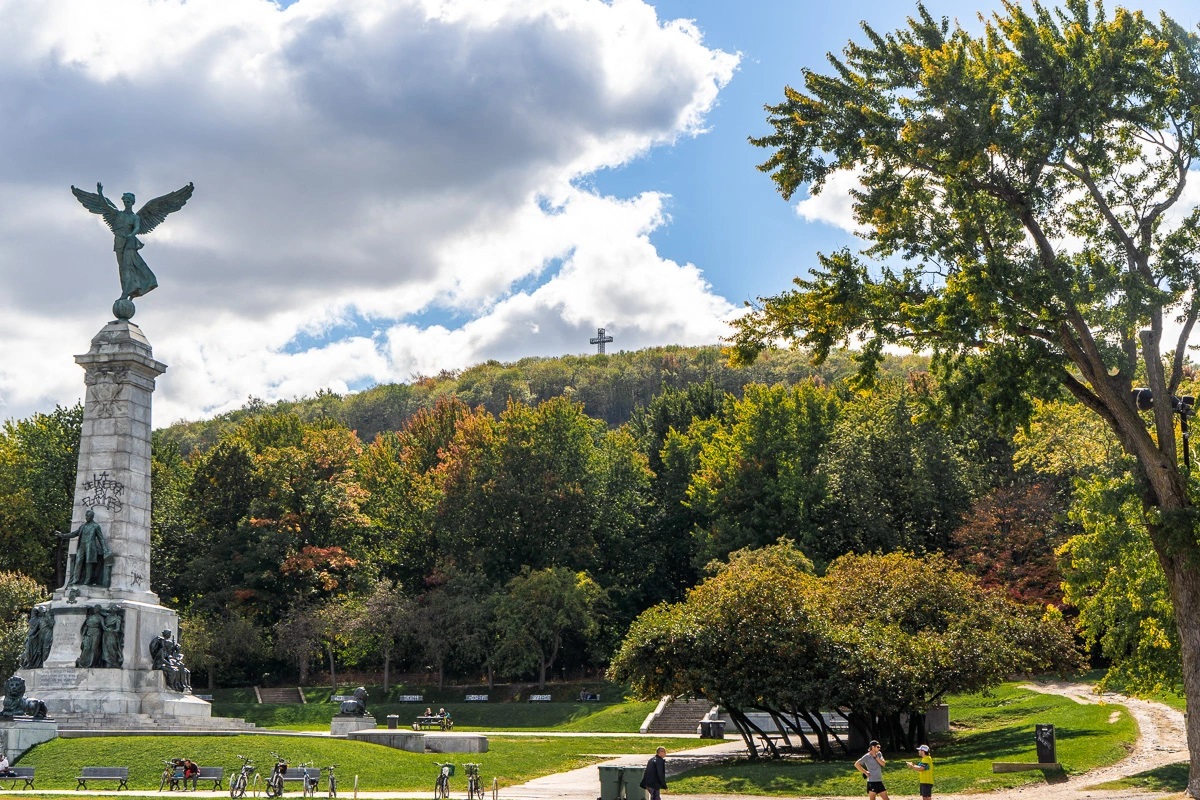 Le mont Royal.