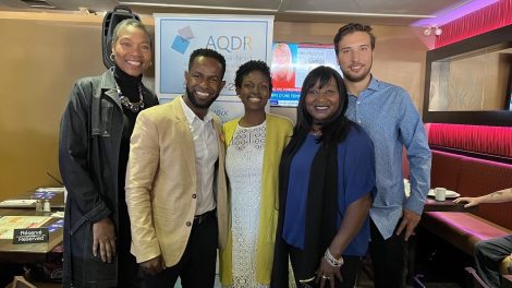 Les candidats dans Bourassa-Sauvé, Carmel-Antoine Bessard (PCQ), Ricardo Gustave (QS), Madwa-Nika Cadet (PLQ), Absa Diallo (CAQ) et Zacharie Robitaille (PLQ).