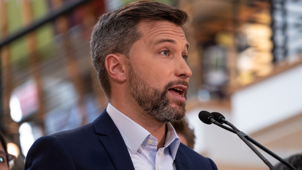 Gabriel Nadeau-Dubois, candidat dans Gouin et porte-parole de Québec solidaire.