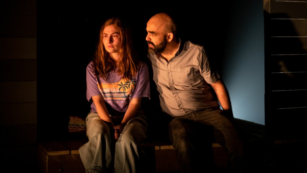 Paméla Dumont et Sylvio Arriola répètent la pièce « Lolita n’existe pas », présentée au théâtre Denise-Pelletier dès le 4 octobre.