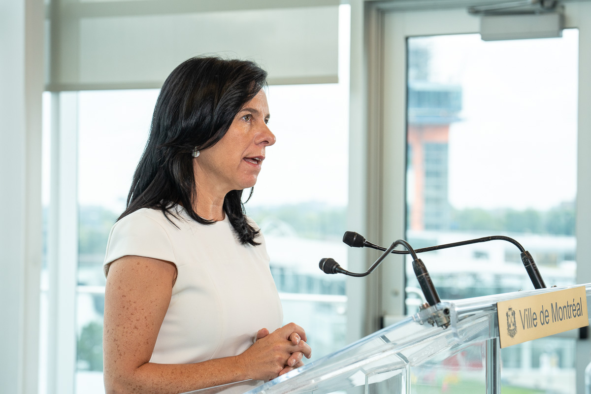 Valérie Plante, mairesse de Montréal