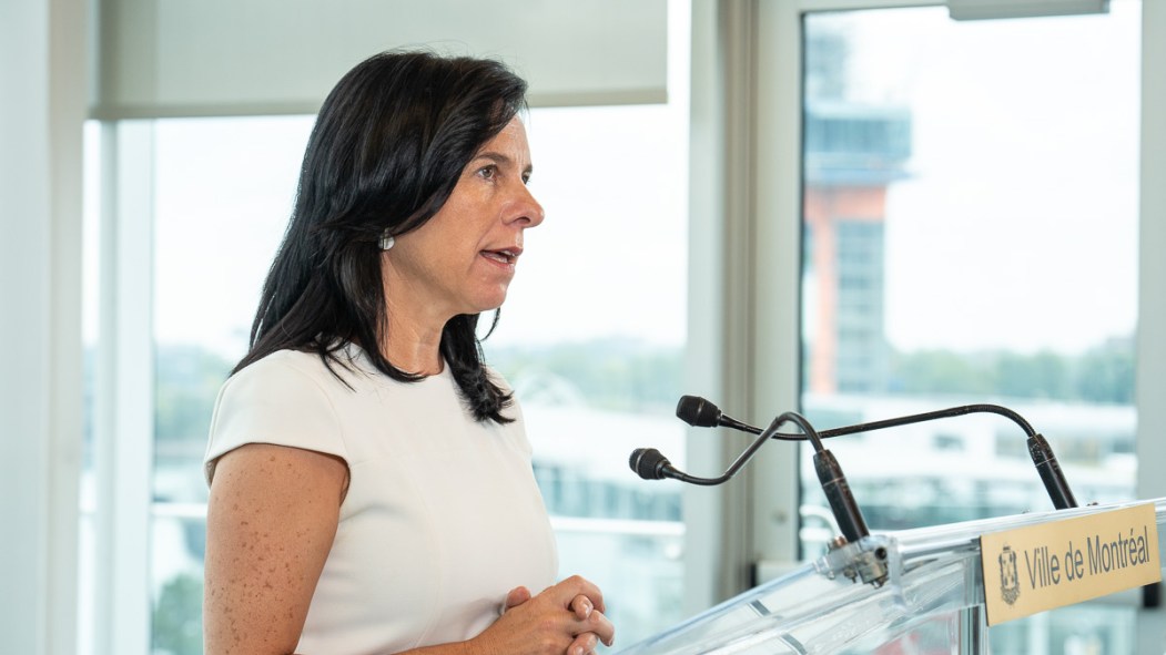 Valérie Plante, mairesse de Montréal