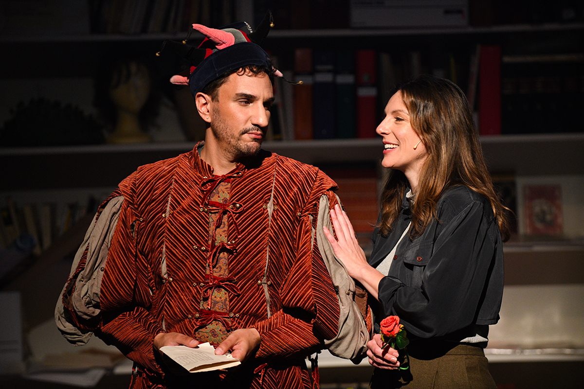 Laurence Dauphinais et Antoine Yared dans Cyclorama.