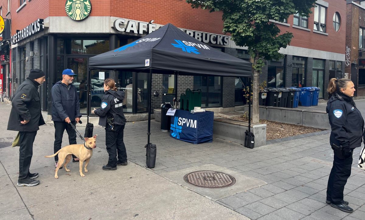 Un café avec un policier, PDQ 38.