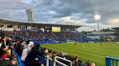 Le stade Saputo.