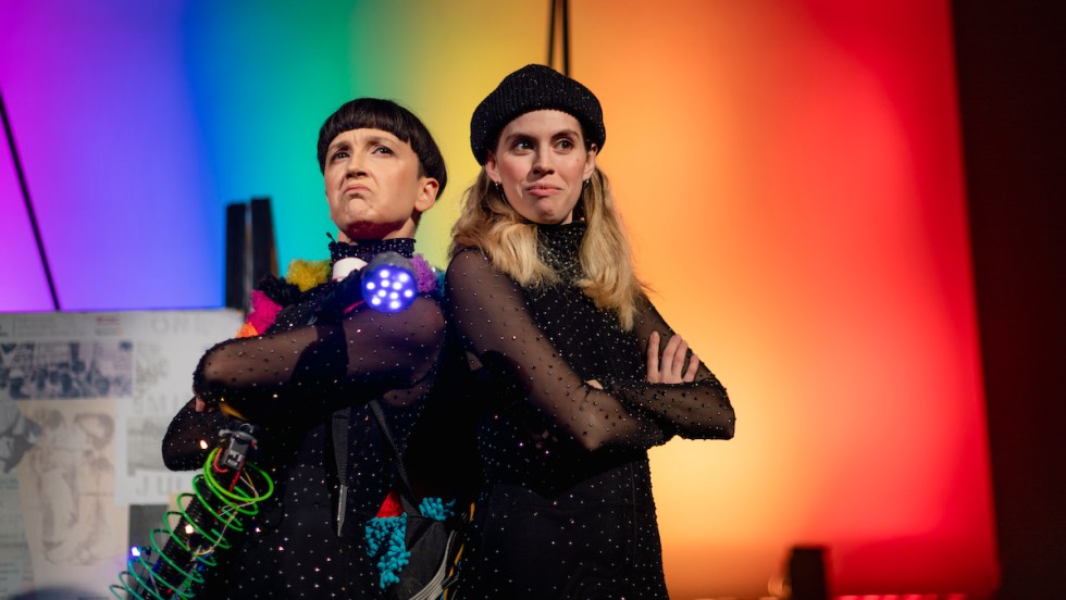 Mélodie Noël Rousseau et Geneviève Labelle, créatrices de « Ciseaux ».
