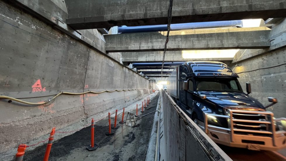 La situation dans le tunnel Louis-Hippolyte-La Fontaine est suivie de près car les habitudes peuvent varier rapidement.