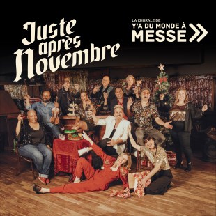 Album « Juste après novembre » de la chorale de « Y’a du monde è messe ». Photo : Ambiances Ambiguës