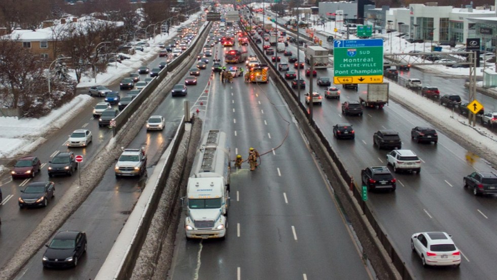 L'A-40, à Montréal.